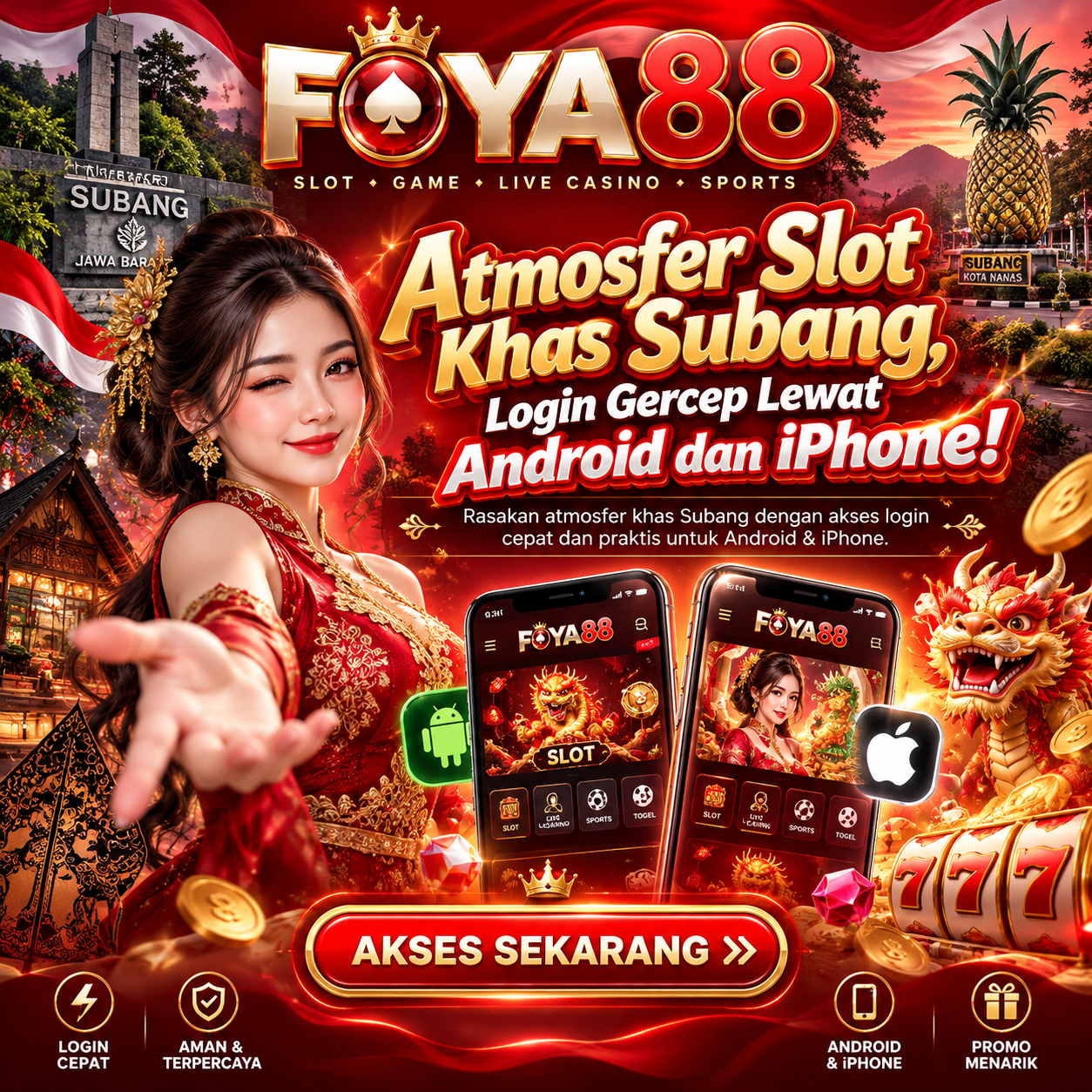FOYA88 Atmosfer Slot Khas Subang